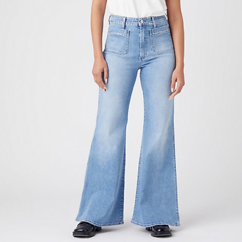 NEW Wrangler x Fender Studded Wanderer Jeans